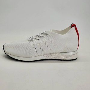 Urban Sport by J/Slides Womens Odessa Sneakers Shoes‎ White Fabric Lace Up 11M